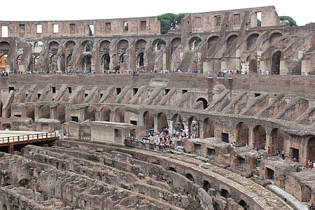 Colosseum, Italia, Arena, Roma, Colosseum, amfiteater, romerske