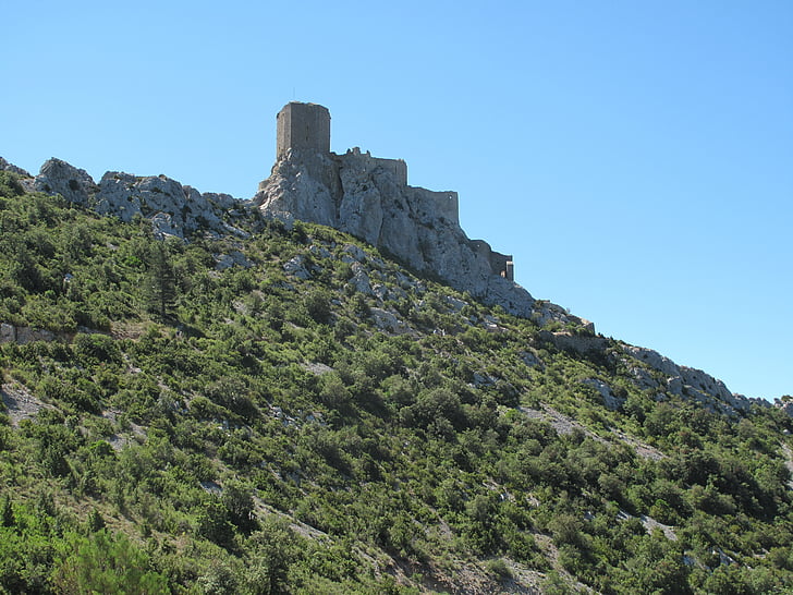 Castelul, catalanii, Franţa, Pyrénées