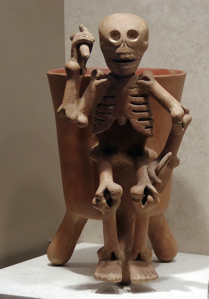 mexico, anthropological museum, mesoamerica, statue, pottery, art, columbian