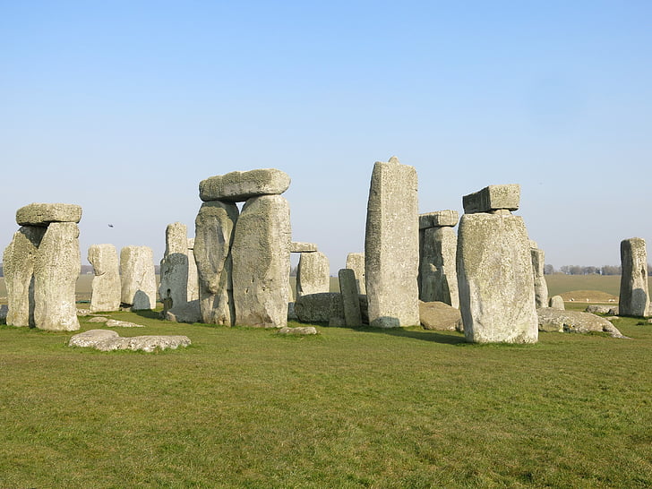 Stonehenge, henge kamień, Wiltshire, kamień, kamienny krąg, Wielka Brytania, Anglia