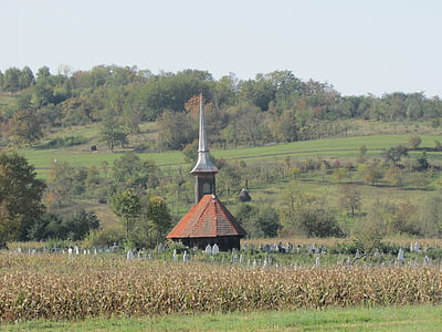 Gereja, kayu, Bihor, Transylvania, lama, Rumania