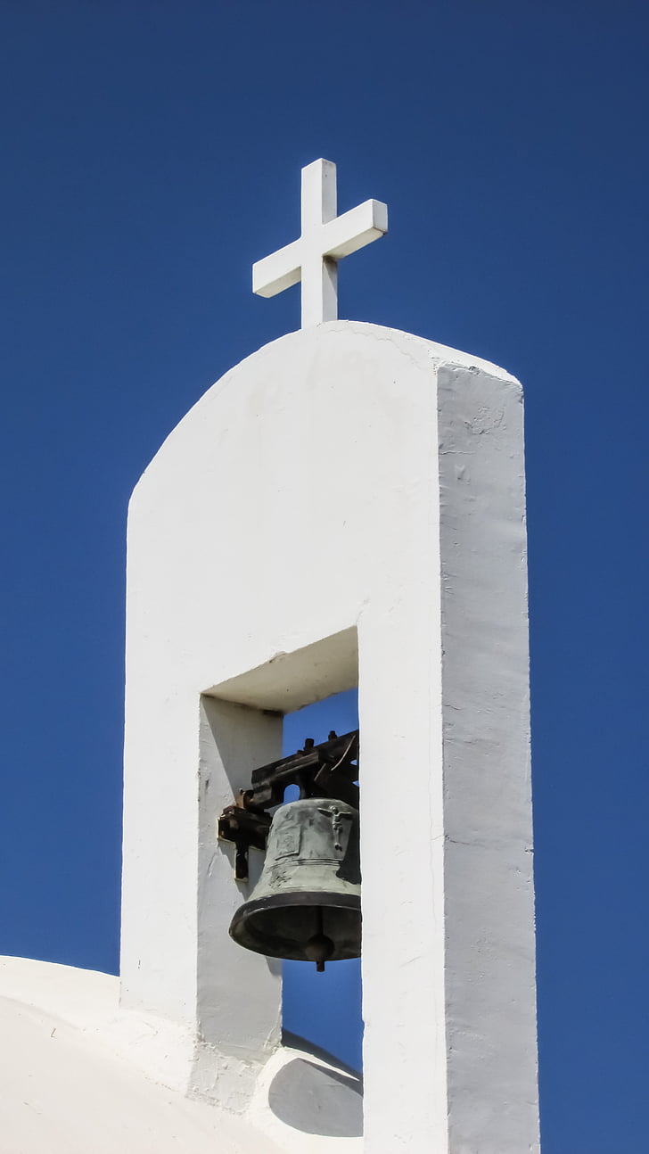 Kypros, Frenaros, Ayia varvara, kirke, ortodokse, klokketårnet, religion