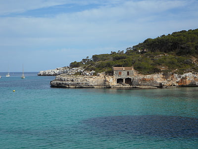 casa del vaixell, marítim, Mar, Costa, costa rocosa, rocoses, Steinig
