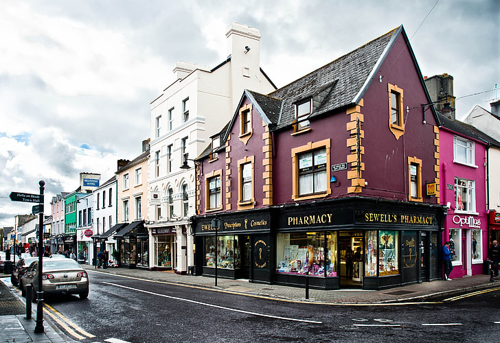 Killarney, Streetview, Irlandia, jalan