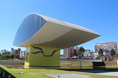 Curitiba, Oscar niemeyer, museo silmän, Brasilia