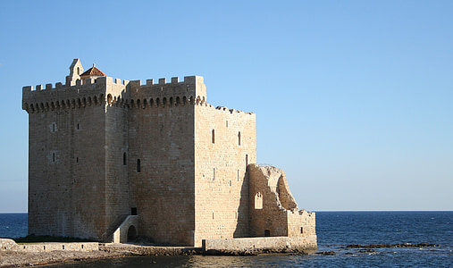Ilha de lérins, Castelo, Mosteiro, Sul, medieval, património, história