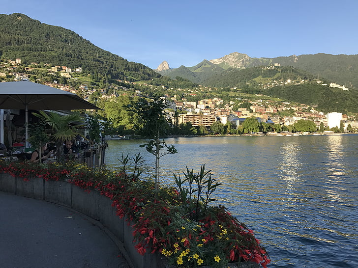 Schweiz, d ' Azur, Genfer See