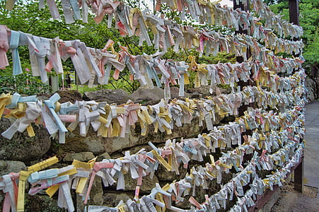 prayer tags, japan, asia, japanese, religion, traditional, ancient