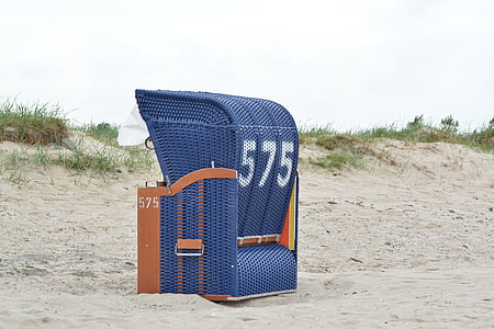 silla de playa, cesta, Playa, tejido, del pasto, Ratan, entrelazados
