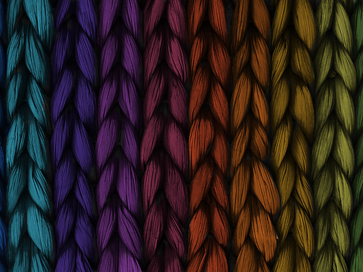 バック グラウンド, 織り, ひだ, 色, テクスチャ, パターン, 背景