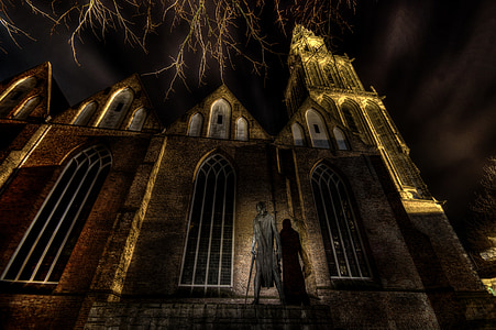 church, hdr, light, religion, architecture, history, cathedral