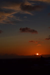 puesta de sol, Cádiz, Andalucía