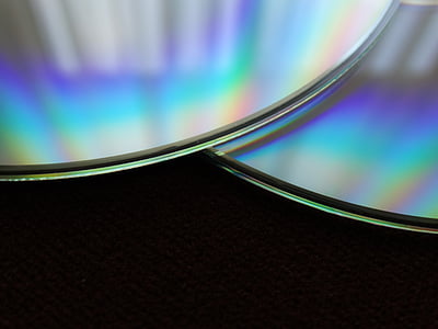 CD, close-up, cd-rom'en, disk, DVD, teknologi