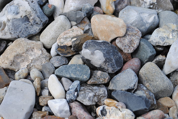 akmens, pludmale, akmens kolekcija