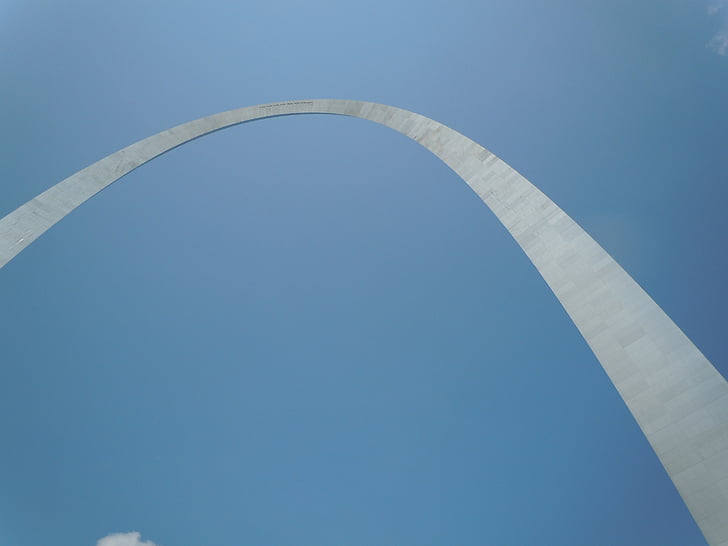 Arch, St louis, átjáró, építészet, acél, Missouri, Landmark