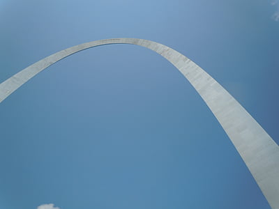 arco, St. louis, puerta de enlace, arquitectura, acero, Missouri, punto de referencia