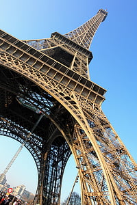 Frankrike, Eiffeltornet, Le tour eiffel, Paris, platser av intresse, attraktion, landmärke