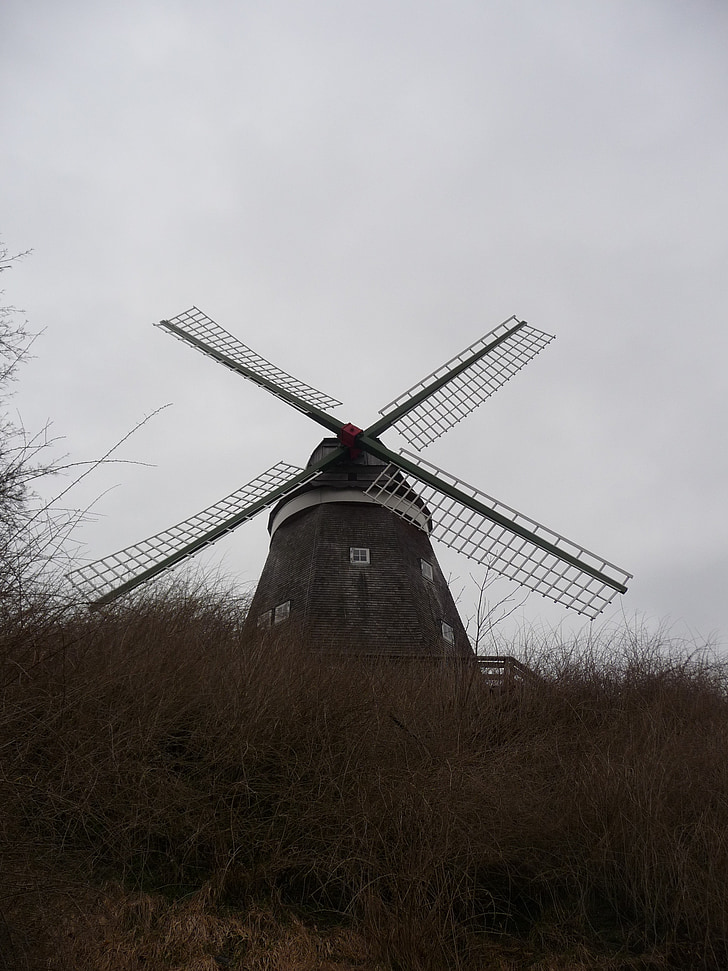 cối xay gió, xây dựng, Mill, cánh, trong lịch sử, bầu trời, Old mill