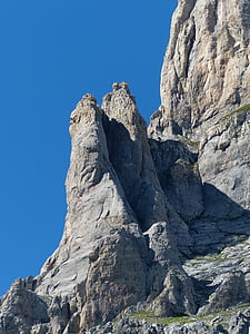 bricchi neri, rock igle, piramida rock, gore, vrh, rock, Ligurskih Alpah