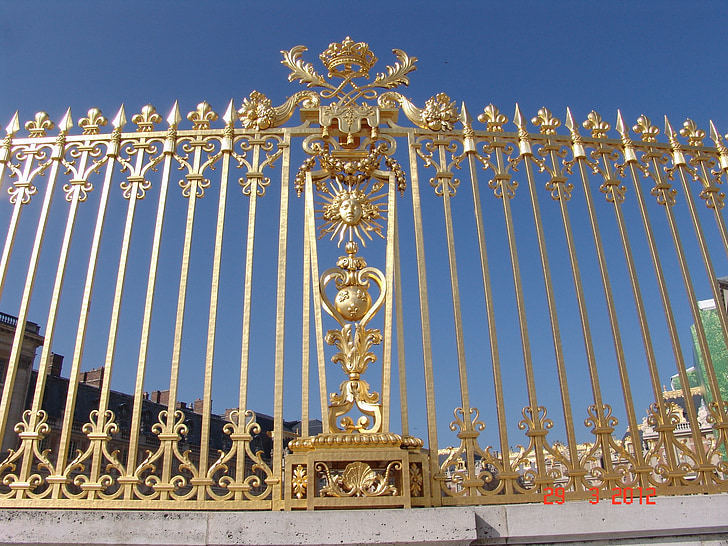 Ворота, золото, Король-Сонце