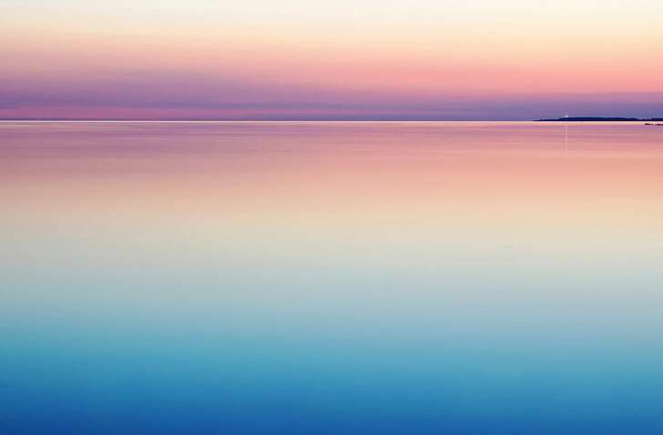 Beach, Blur, farverige, farverige, Dawn, Dusk, horisonten