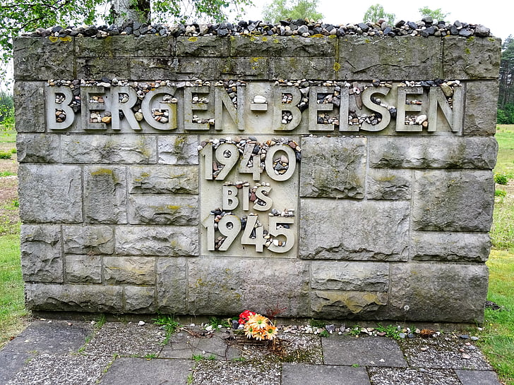 Bergen-Belsen, Memorial, Konzentrationslager, montañas de Belsen, historia, KZ, piedra sepulcral
