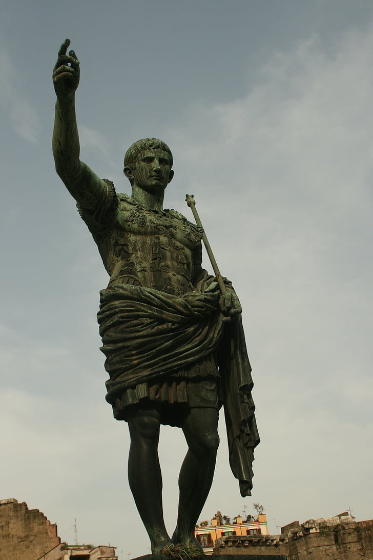 Caio Júlio César, estátua, Imperador, Monumento, Roman, César, Julius