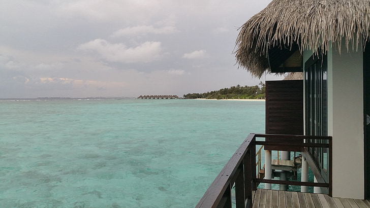 Maldiverne, ferie, Beach, solen, sommer, ø, rejse