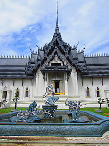 寺, タイ, 仏教, バンコク, 宗教, ムアンボラン, 博物館
