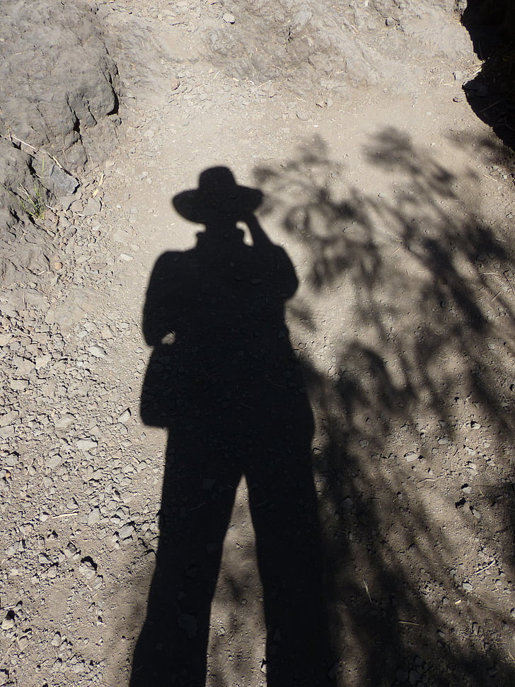 hispanic, shadow play, lichtspiel, cowboy, man, portrait, people