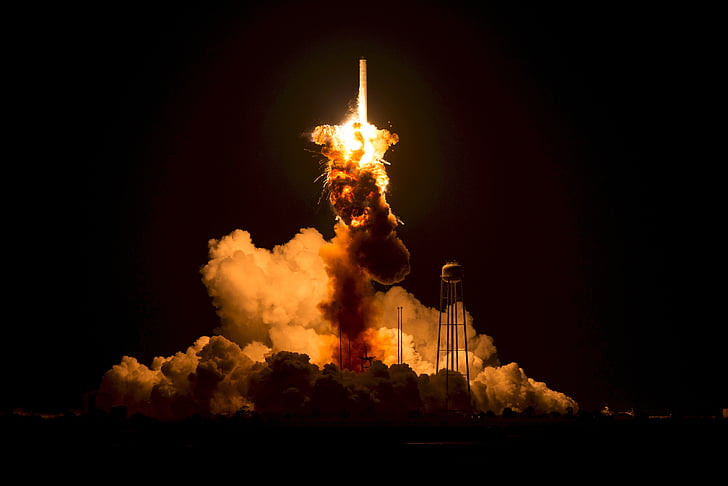 Antares orb 3, käivitamise tõrge, raketi, käivitada, Orbital sciences corp, katastroofiline anomaalia, Crash