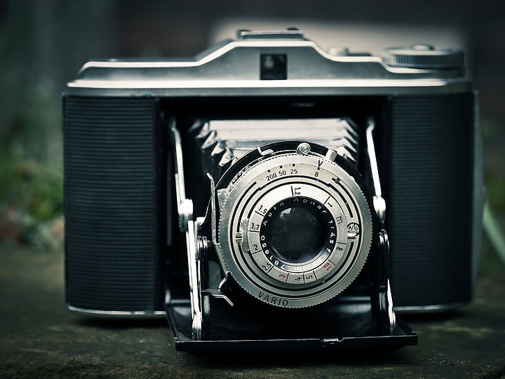 máy ảnh, máy ảnh, Agfa isolette, bức ảnh, cũ, nỗi nhớ, Vintage