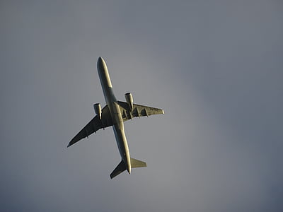 aeronave, avion de pasageri, din partea de jos, zbura, aeronavele de pasageri, aviaţie, turism