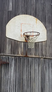 basket-ball, cerceaux, Grange