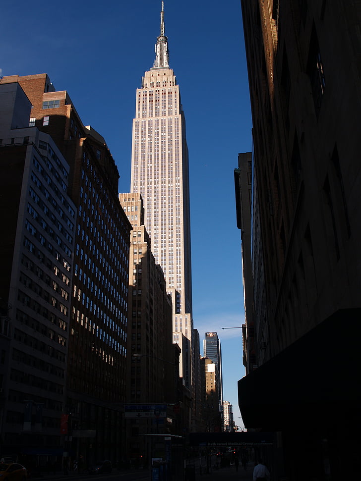 New york-ny, skyskraper, Amerika