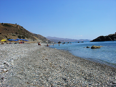 Creta, Grecia, Ver, días de fiesta, agua, mar, paisaje