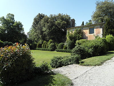 Toscana, peisaj, clădire, gradina, grădini, natura, verde