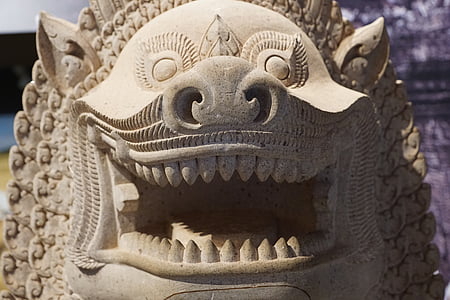 dragons, Figure, statue de, Chinois, Chine, Japon, Thaïlande