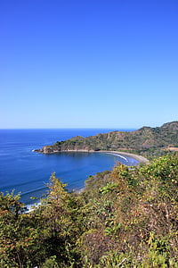 kusten, stranden, havet, Costa Rica, Bank, Pacific