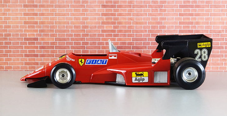 Ferrari, Formule 1, Michael schumacher, Gerhard berger, Auto, speelgoed, Modelauto
