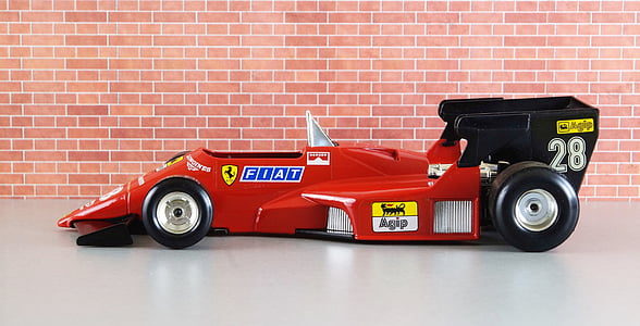 Ferrari, Fórmula 1, Michael schumacher, Gerhard berger, Automático, juguetes, Modelos Coches