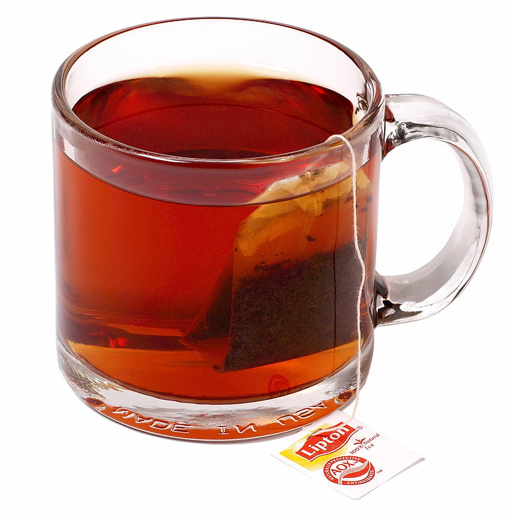 hot tea, cup, bag, beverage, drink, refreshing, pekoe
