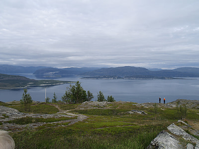 Norvēģija, Norge, Ziemeļu Norvēģijā, ziemeļu, teritorija, ainava, daba