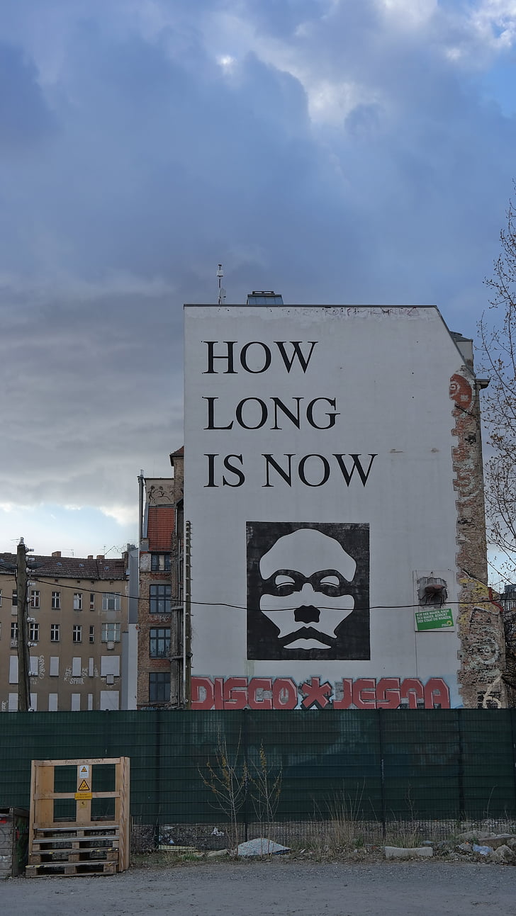 grafiti, waktu, Berlin