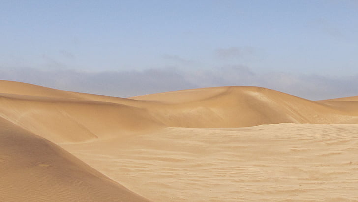 deserto, Namíbia, areia, Duna, seca, África, Duna de areia