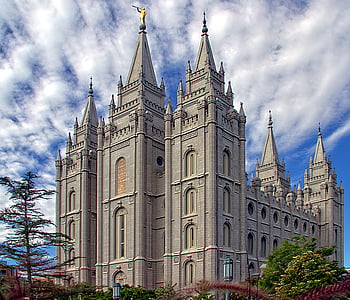 Salt lake city, Utah, Hoa Kỳ, quảng trường đền thờ