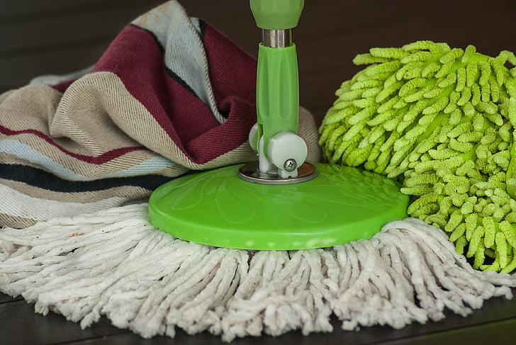 ไม้กวาด, บ้าน, ผ้าเช็ดจาน, ผ้า, ทำความสะอาด, ทำงานบ้าน, ทำความสะอาด