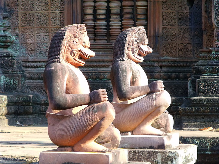 Angkor wat, skulptur, historia, Kambodja, Asia, templet, religion