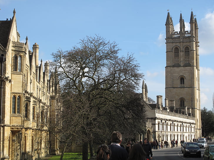 Oxford, l’Angleterre, bâtiment