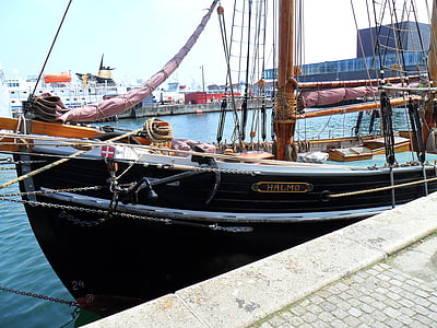 Copenhagen, Dānija, kuģis, Harbor, Eiropa, kapitāls